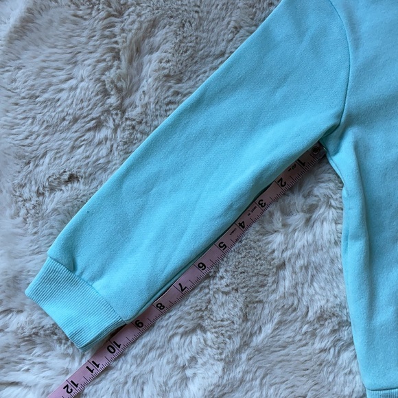 Oceans Of Love And Happiness | Blue Zip Up Hoodie | 4T - Picture 13 of 13